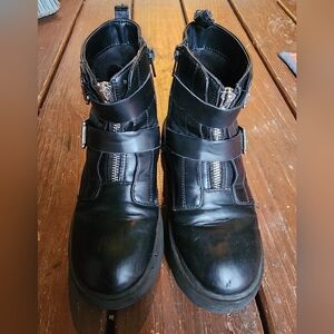 Kids Steve Madden Motorcycle Boots